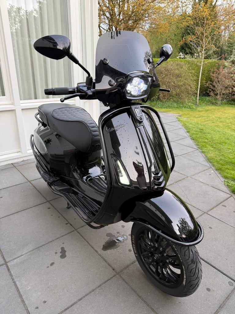 Vespa Sprint Iget 2018 50cc, Fietsen en Brommers, Scooters | Vespa, Ophalen, Maximaal 45 km/u, Vespa S, Zo goed als nieuw