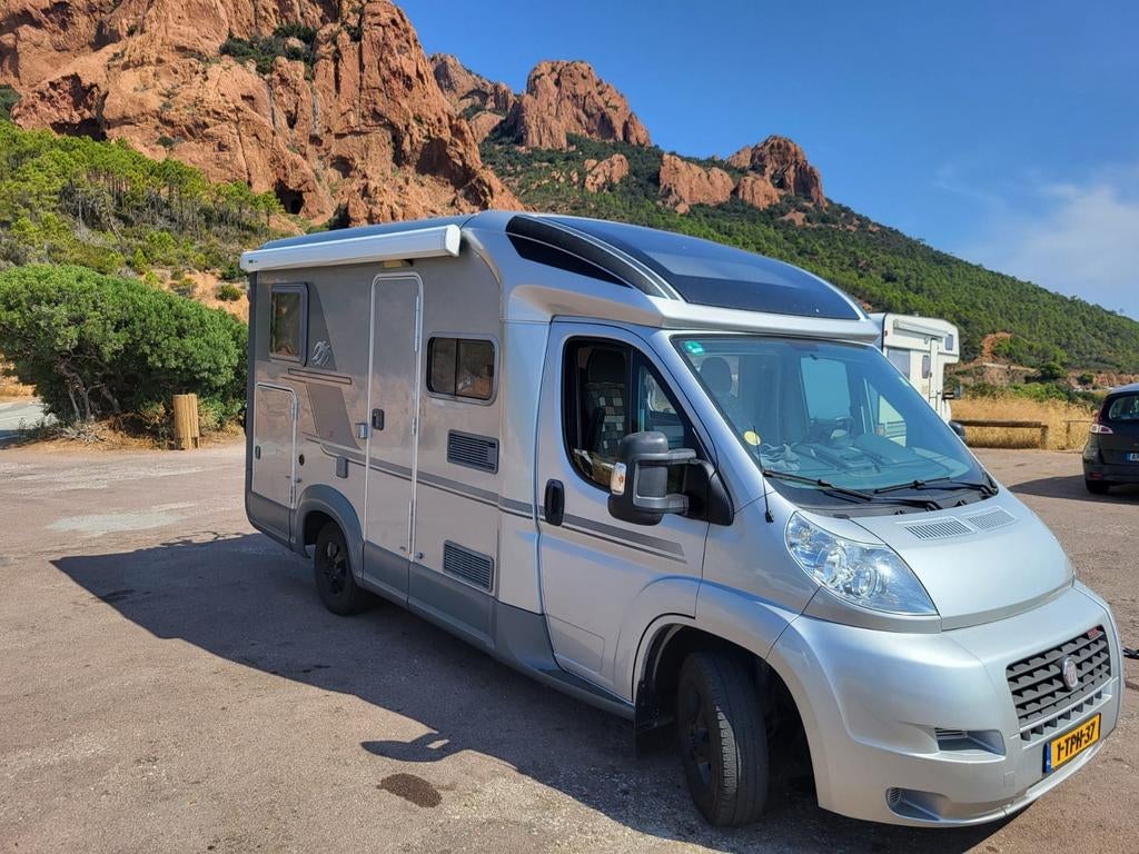 Knaus Van Ti 550 camper (160 pk), Caravans en Kamperen, Campers, Particulier, Half-integraal, Knaus