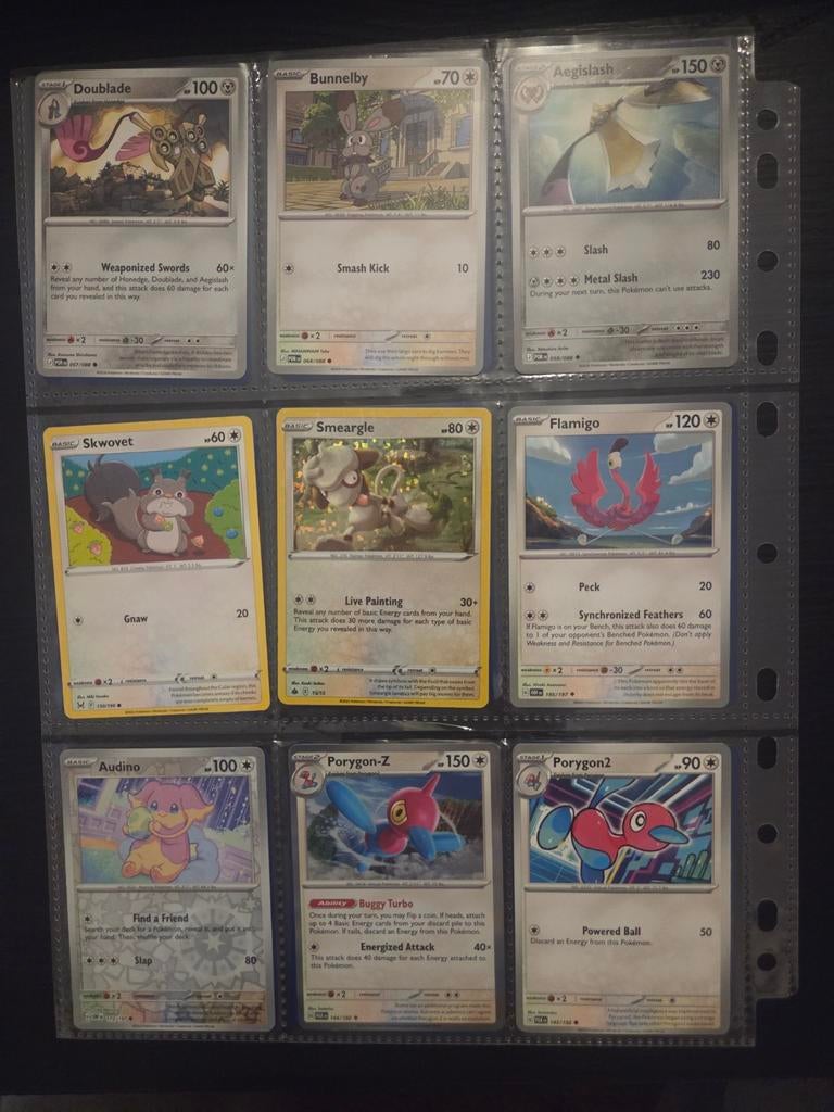 Pokémon kaarten Doublade, Bunnelby, Aegislash en meer, Ophalen of Verzenden
