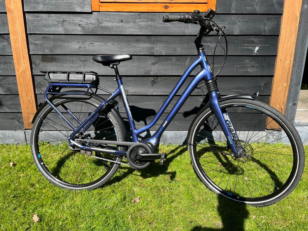 Elektrische fiets #Giant #middenmotor #500wh accu, Ophalen, Zo goed als nieuw, Meer dan 20 versnellingen, 56 cm of meer