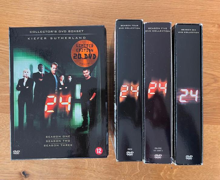 Diverse TV series op DVD. O.a. Lost, 24, I Claudius, The4400, Cd's en Dvd's, Dvd's | Tv en Series, Zo goed als nieuw, Actie en Avontuur