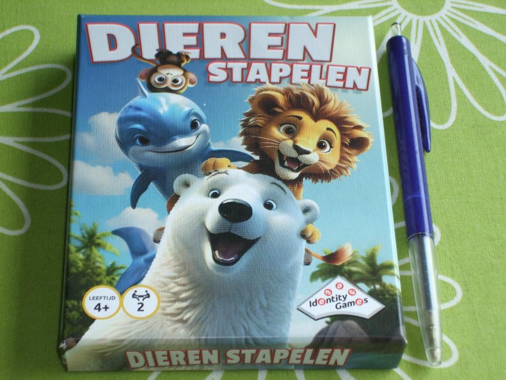 Nieuw: Dieren stapelen - Behendigheidsspel, Hobby en Vrije tijd, Gezelschapsspellen | Overige, Zo goed als nieuw, Een of twee spelers