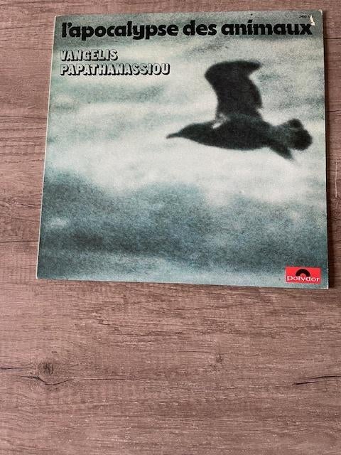 LP Vangelis Papathanassiou - L'Apocalypse Des Animaux - 1973, Ophalen of Verzenden, Zo goed als nieuw, 12 inch