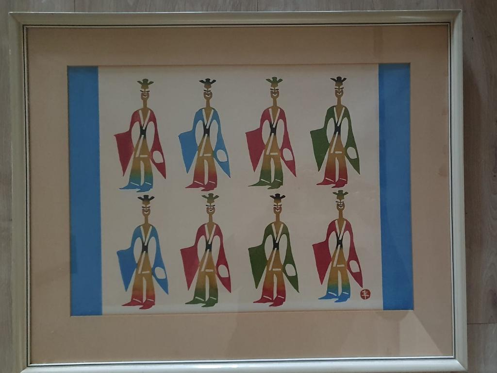 Japanse woodblock print van Inagaki Nenjirō, Antiek en Kunst, Ophalen