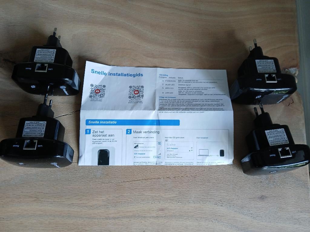 Wifi repeater, Ophalen, Nieuw