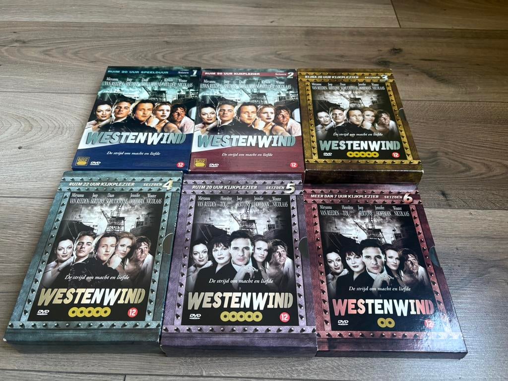 Westenwind complete serie seizoen 1 t/m 6, Vanaf 12 jaar, Ophalen of Verzenden, Zo goed als nieuw, Actie en Avontuur