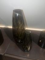 Vaasjes, Overige kleuren, Ophalen of Verzenden, Minder dan 50 cm, Glas