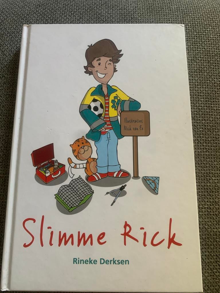 Slimme Rick - R. Derksen (kinderboek hoogbegaafdheid), Ophalen of Verzenden, Zo goed als nieuw, Fictie algemeen