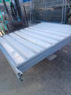 4 gesloten bouwhekken, city fence, Tuin en Terras, Ophalen, Gebruikt, IJzer