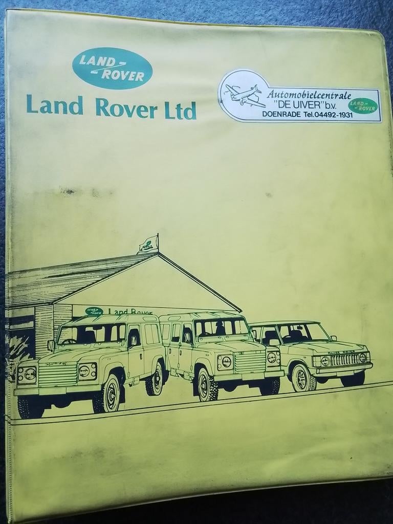 Land rover Ninety One Ten ,manual, Ophalen of Verzenden