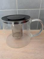 Grote theepot, Huis en Inrichting, Keuken | Servies, Gebruikt, Overige typen, Ophalen of Verzenden, Glas