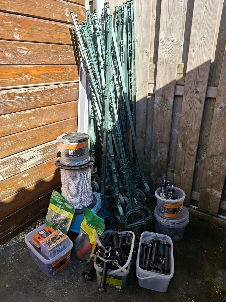 Materiaal voor afrastering weidegang, Ophalen, Nieuw, Dressuur