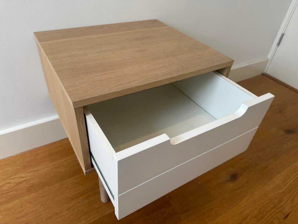 Nachtkastje van Wehkamp - Zo goed als nieuw, Ophalen, Minder dan 45 cm, Zo goed als nieuw, Minder dan 55 cm