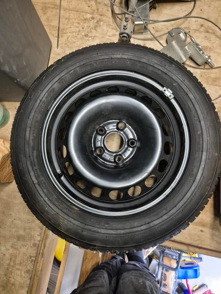 Reservewiel volkswagen 16 inch, Ophalen