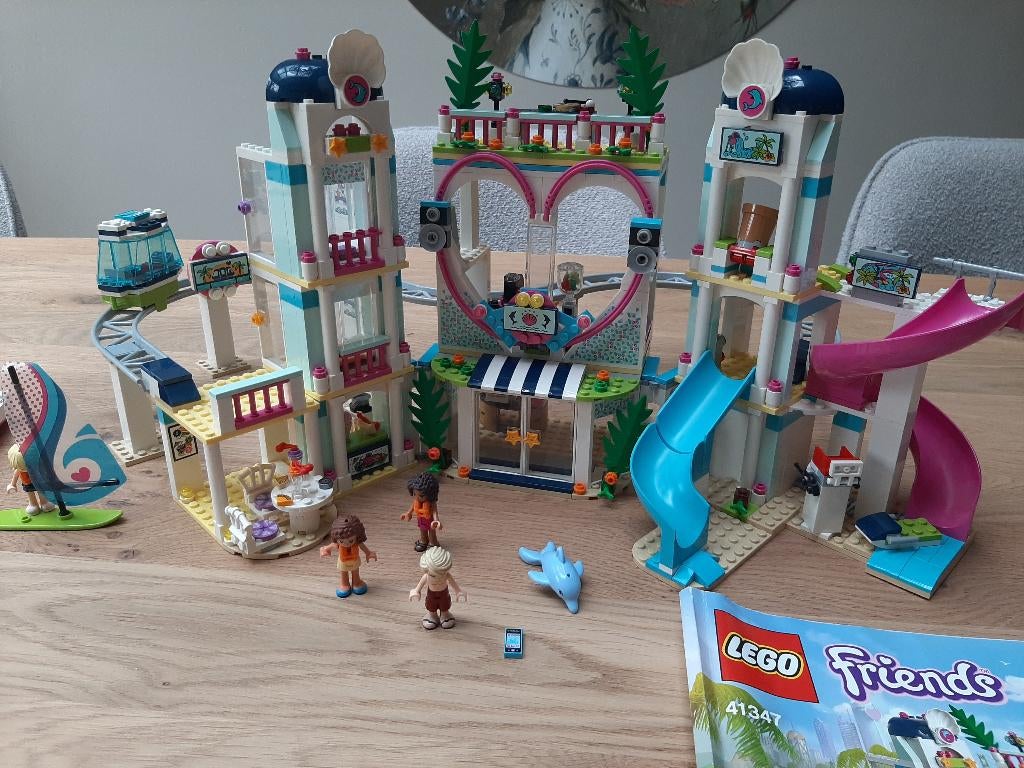 Lego friends 41347 Heartlake City Resort, Ophalen of Verzenden, Zo goed als nieuw, Complete set, Lego