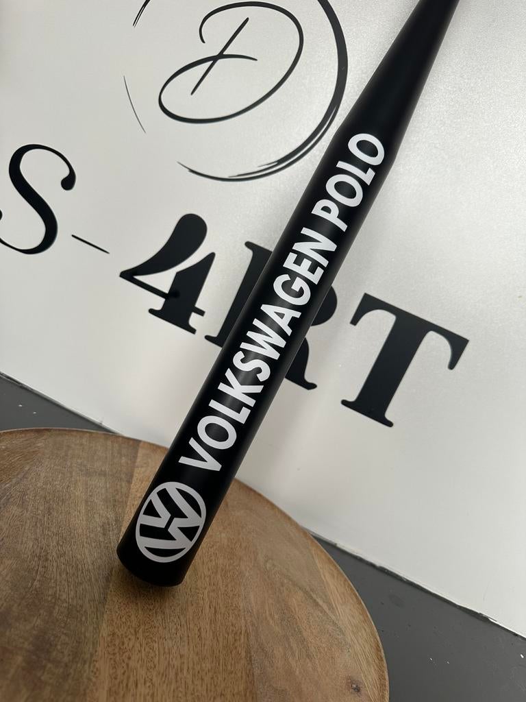 Unieke VW Polo Honkbalknuppel Kunstwerk - Limited Edition, Verzamelen, Ophalen of Verzenden, Zo goed als nieuw, Auto's