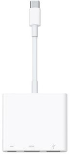 Apple USB-C - Digital AV Multi Adapter, Ophalen of Verzenden, Zo goed als nieuw, Nvt, Nvt