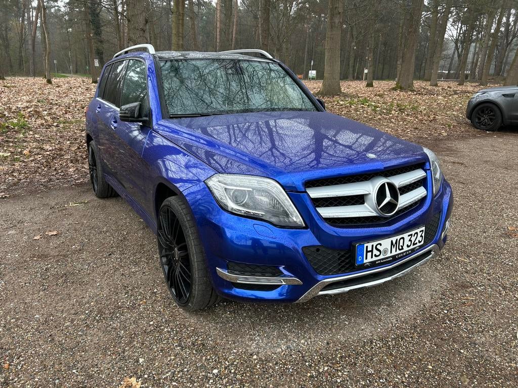 Mercedes Glk 250Cdi 4Matic, Auto's, Automaat, 4 cilinders, Blauw, 1900 kg