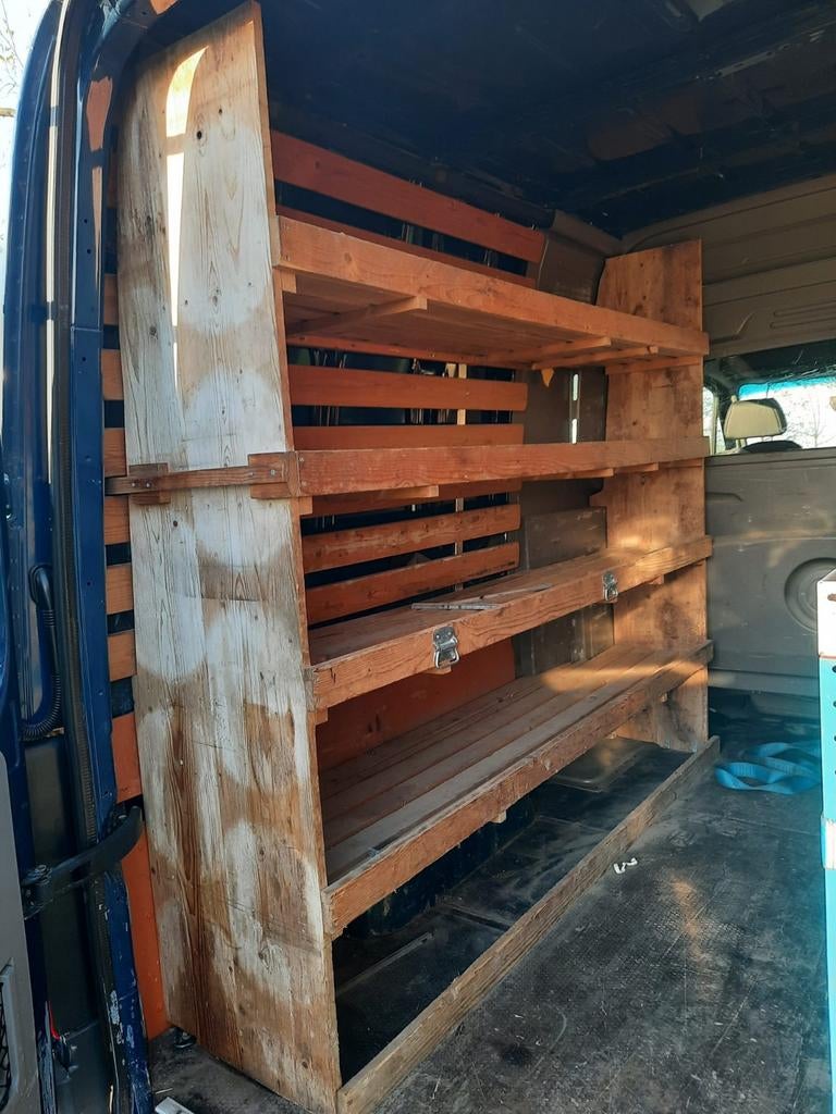 Bedrijfswagen inrichting, Ophalen, Hout, Overige typen