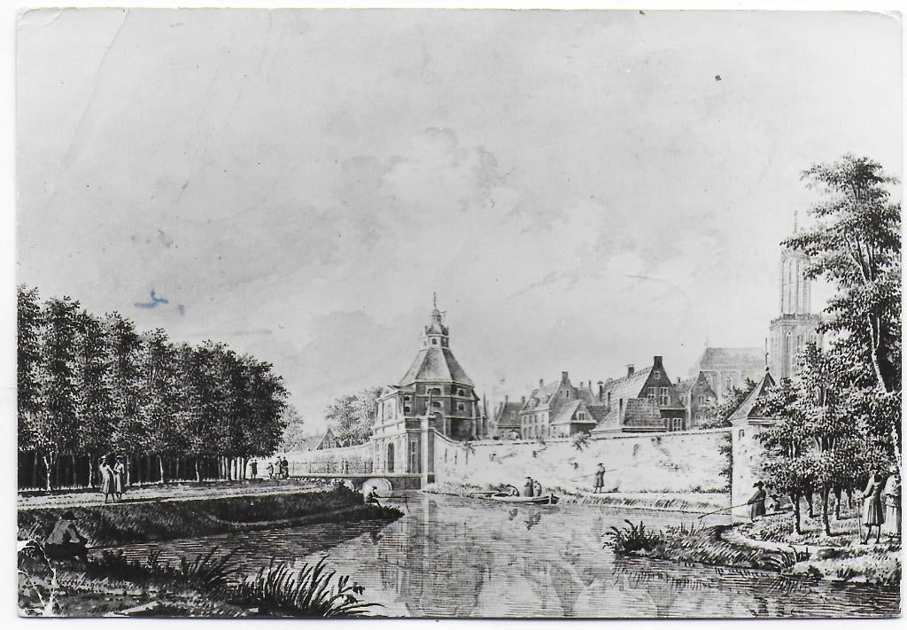 Oud Utrecht  gelopen  ansichtkaart (B7868 ), Verzamelen, Ansichtkaarten | Nederland, Ophalen of Verzenden, 1980 tot heden, Gelopen