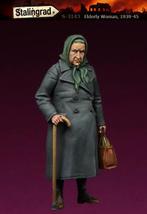 D-711,RESIN FIGUUR 1-35,Elderly Woman,Europe 1939-45, Ophalen of Verzenden, Nieuw, 1:35 tot 1:50