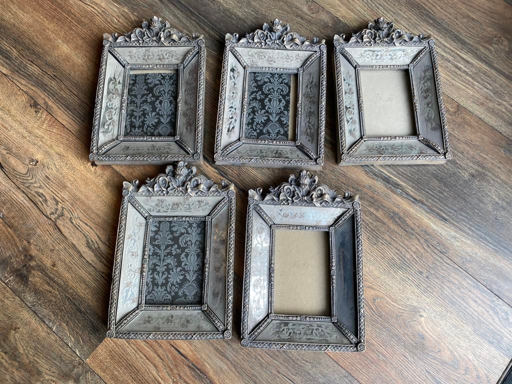 5 leuke fotolijstjes, Huis en Inrichting, Woonaccessoires | Lijsten, Ophalen, Minder dan 50 cm, Gebruikt, Minder dan 50 cm