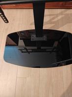 TV standaard met glazen voet, Audio, Tv en Foto, Televisiebeugels, Ophalen