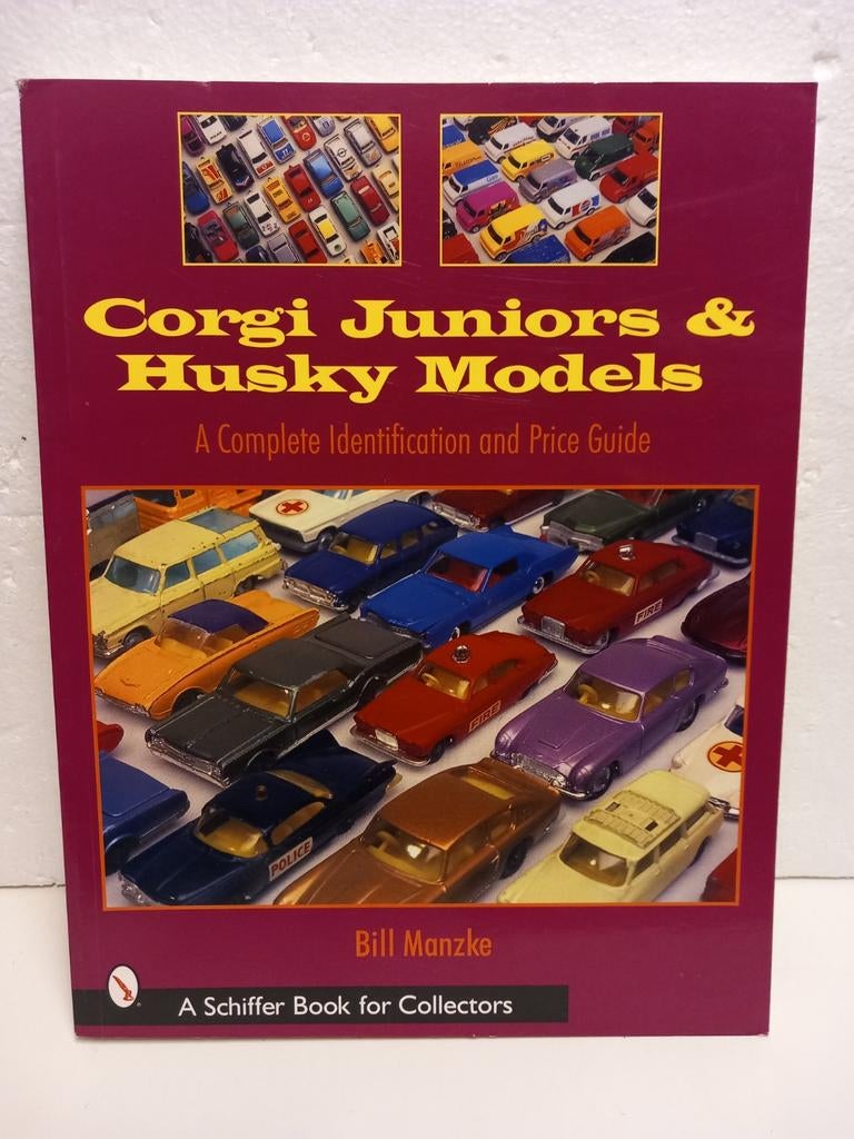 Corgi junior & Husky modelauto s 1/66 boek 192blz 3INCH, Ophalen of Verzenden, Zo goed als nieuw, Overige typen
