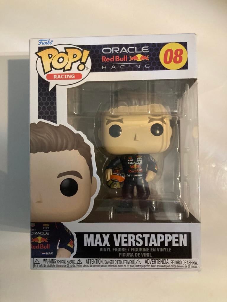 Max Verstappen funko pop 08, Verzamelen, Automerken, Motoren en Formule 1, Ophalen of Verzenden, Nieuw, Formule 1