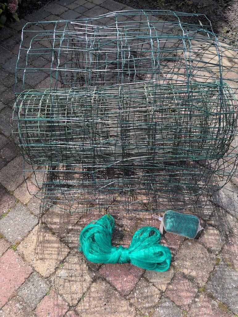 Rol Tuingaas (Groen) + Groot Vogelnet / Vijvernet – Gebruikt, Ophalen of Verzenden, Minder dan 10 meter