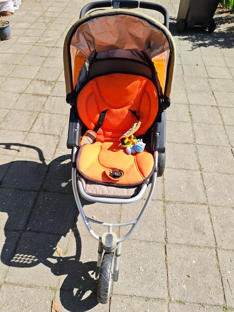 Quinny kinderwagen - Oranje/Grijs, Ophalen of Verzenden