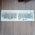 Reproductie grachtenhuizen Amsterdam - Willem G. Hofker, Ophalen of Verzenden