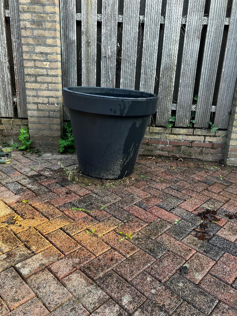 Hele grote bloempot, Tuin en Terras, Bloempotten, Ophalen, Kunststof, Gebruikt, 40 cm of meer