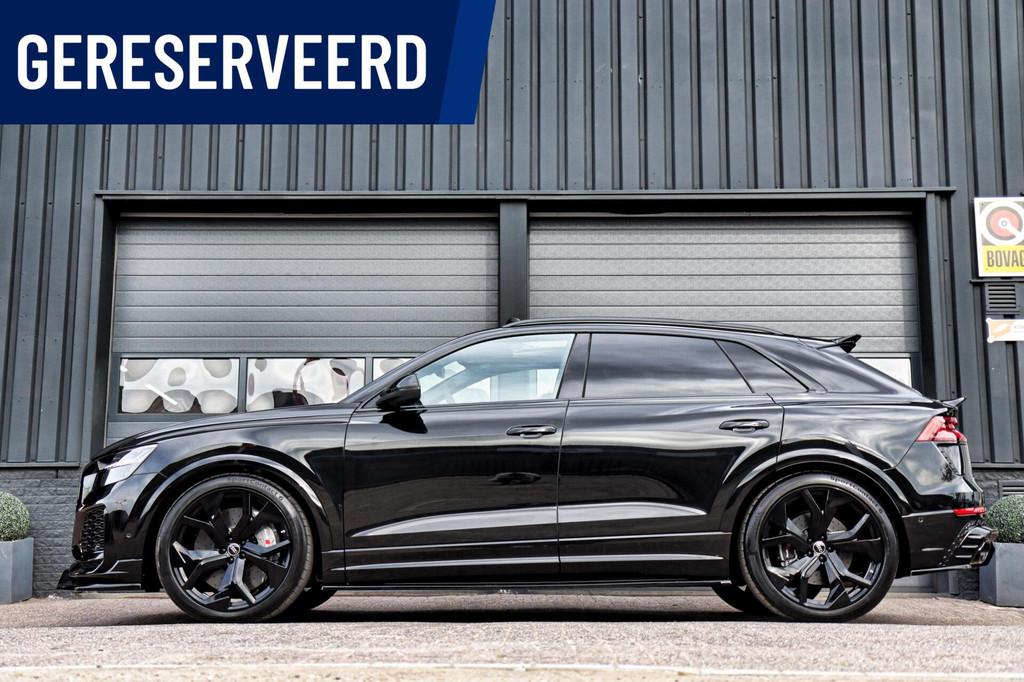 Audi RSQ8 4.0 TFSI Quattro /MATRIX/KERAMISCH/LUCHTVERING/360, Auto's, Audi, Gebruikt, Met garantie (alle), 600 pk, Zwart