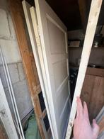 Jaren 30 paneeldeur 208 x 82 cm, Doe-het-zelf en Verbouw, Deurkozijn, Zo goed als nieuw, 150 tot 225 cm, Hout