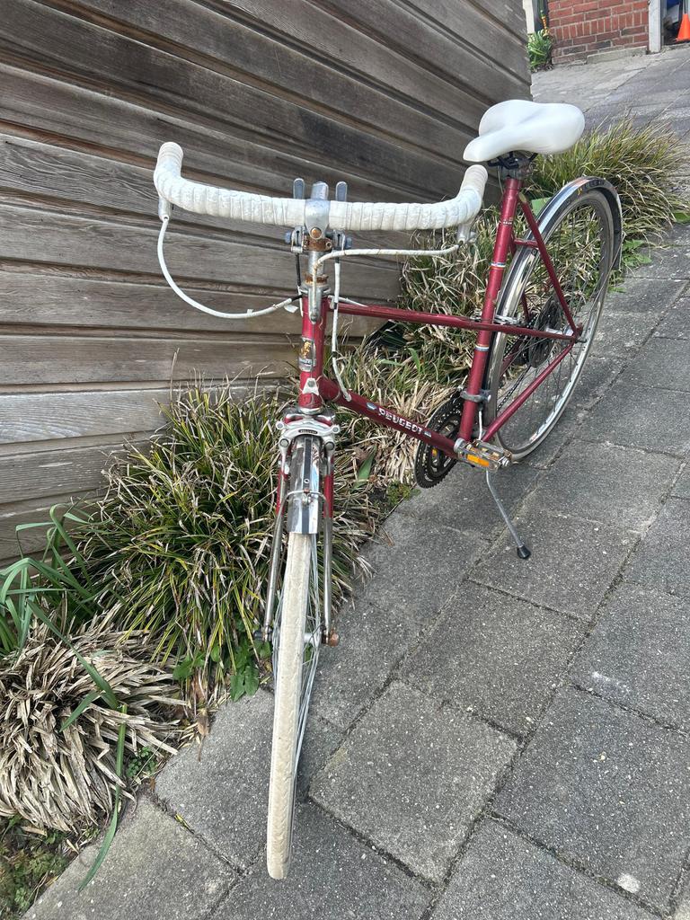 Vintage Peugeot racefiets, Gebruikt, Overige maten, Dames, 53 tot 57 cm