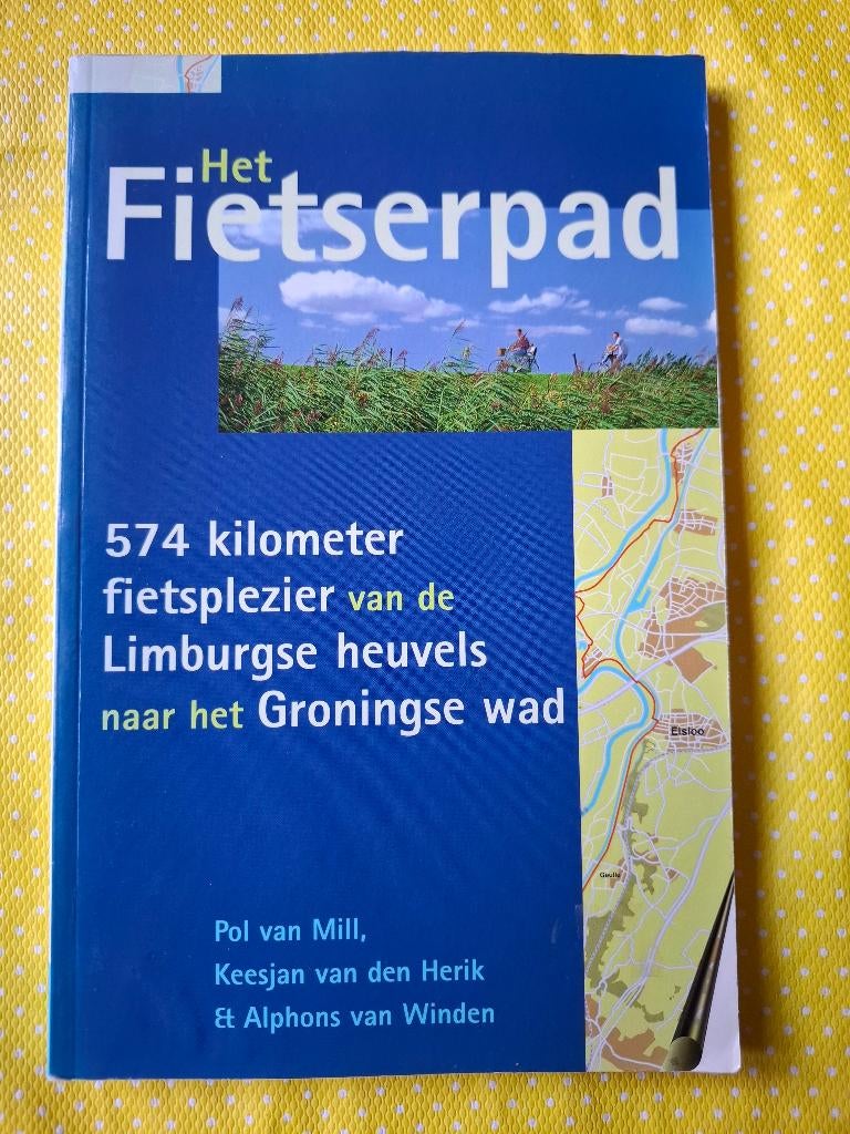 P. van Mill - Het Fietserpad : Limburg naar Groningen, Boeken, Fiets- of Wandelgids, Ophalen of Verzenden, Benelux, Gelezen