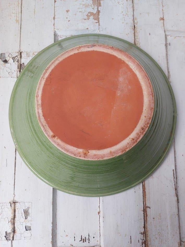 Groene mengkom, Antiek en Kunst, Ophalen of Verzenden