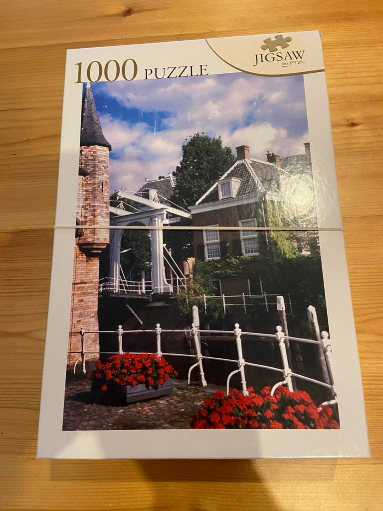 Zierikzee jigsaw puzzel 1000 stukjes compleet, Hobby en Vrije tijd, Denksport en Puzzels, Ophalen of Verzenden, 500 t/m 1500 stukjes