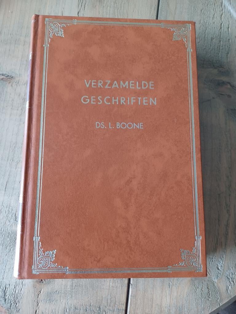 Verzamelde geschriften.  Ds. L. Boone, Ophalen of Verzenden, Rechthoekig, 50 tot 100 cm, Minder dan 50 cm