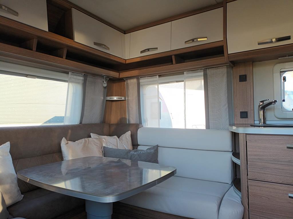 Tabbert Rossini 490 TD, Caravans en Kamperen, Schokbreker, Rondzit, Tabbert, Bedrijf