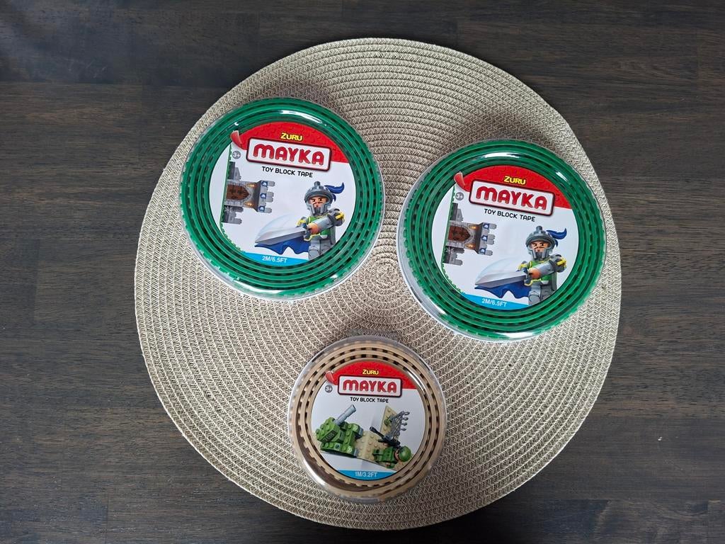 NIEUW IN VERPAKKING set Zuru Mayka tape voor o.a. Lego blok, Ophalen of Verzenden, Nieuw, Overige merken