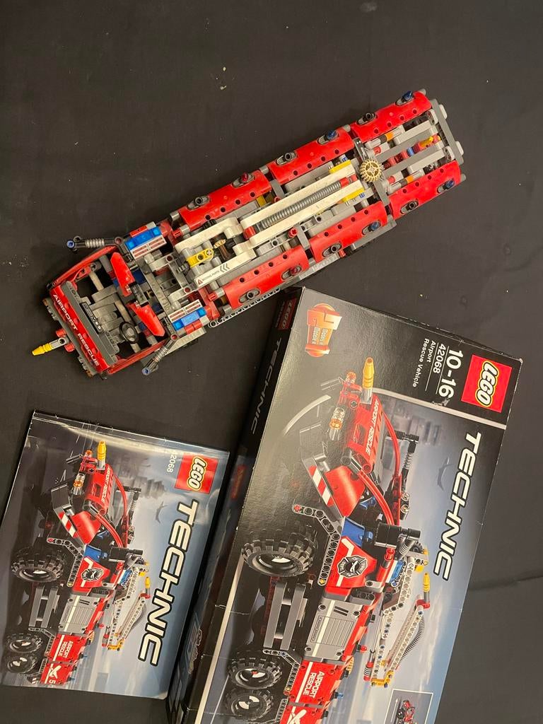 Lego Technic Brandweer Auto Set 42068, Ophalen, Zo goed als nieuw, Complete set, Lego