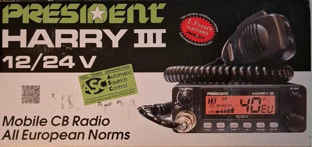 President HARRY III, Telecommunicatie, Zenders en Ontvangers, Ophalen, Zo goed als nieuw, Zender en Ontvanger