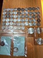 munten set nederland (zilver), Postzegels en Munten, Munten | Nederland, Ophalen, 1 gulden, Koningin Juliana, Setje