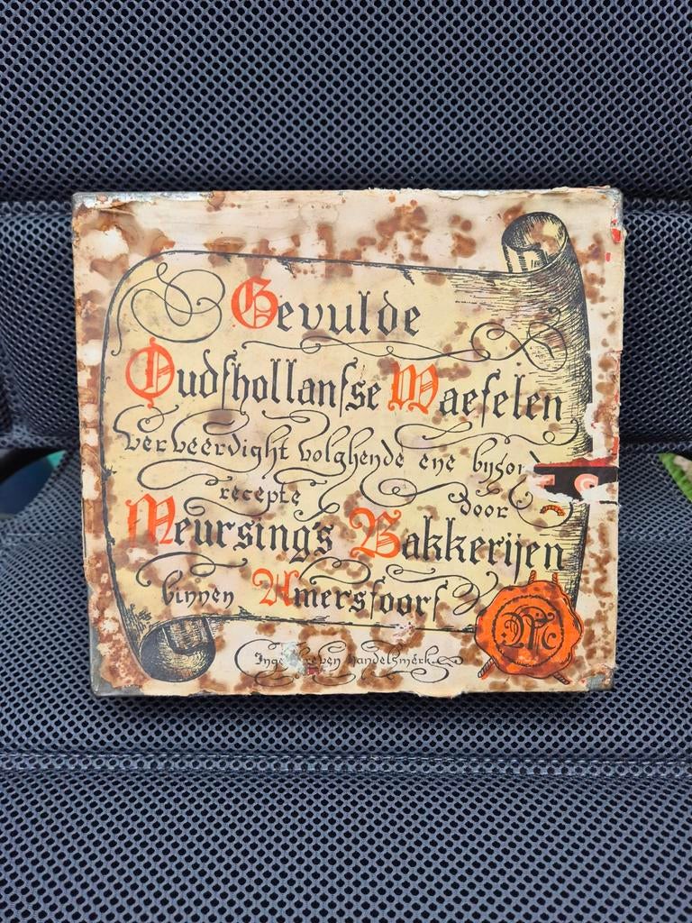 Blik gevulde oud Hollandse waefelen, Ophalen of Verzenden