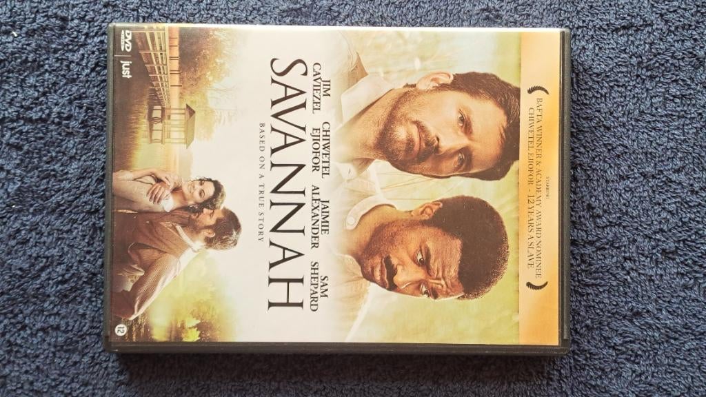 Savannah "Jim Caviezel, Sam Shepard", Alle leeftijden, Ophalen of Verzenden, Zo goed als nieuw