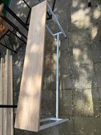 Statafel met houten blad, Ophalen of Verzenden, Gebruikt