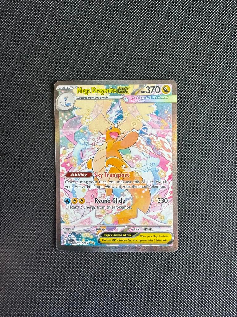 Mega dragonite ex #290, Ophalen of Verzenden, Zo goed als nieuw, Vierpersoons of meer