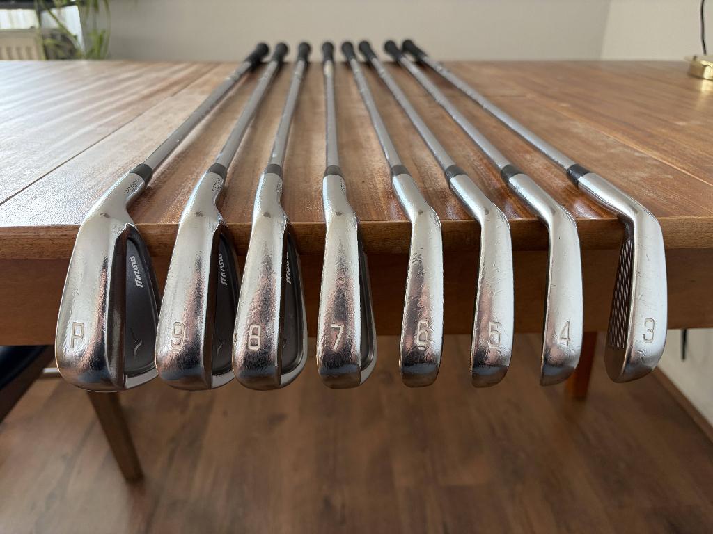 Mizuno MP-18 SC ijzers (3-PW) – True Temper XP95 S300 shafts, Ophalen, Gebruikt, Set, Mizuno